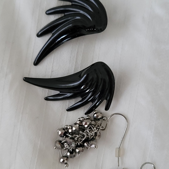 Lot of 10 pair earrings - Picture 5 of 7